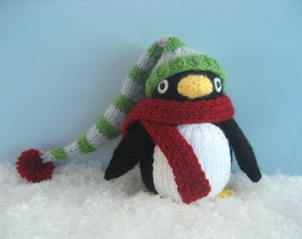 Amigurumi Knit Penguin Pattern Digital Download