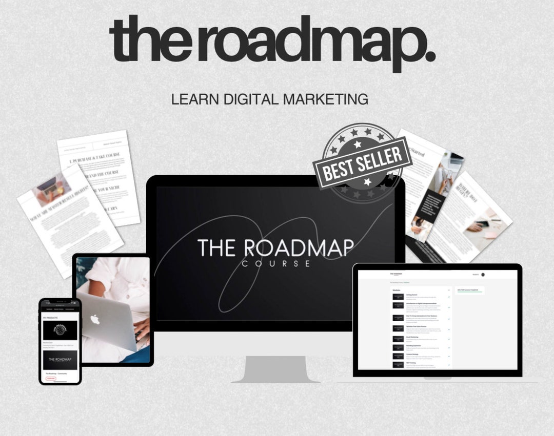 The Roadmap 3.0 Digital Marketing Course, Master Resell Rights (PDF) - Etsy