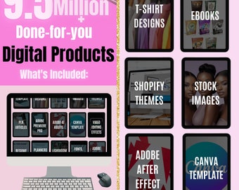 10 Million+ Resell Digital Products Bundle, PLR MRR (PDF)
