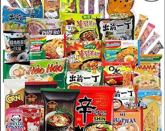 Boîte à collations asiatique 80 pièces japonais coréen taïwanais chinois asiatique Dagashi boîte nourriture ramen bonbons chocolat bonbons gâteau exotique festin échantillon