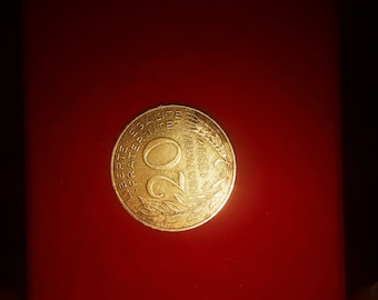 Piece rare 20 centime année 1988