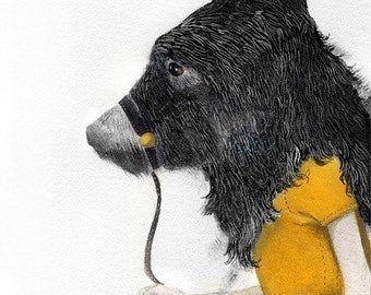The Ursine Dream - Re Painted print