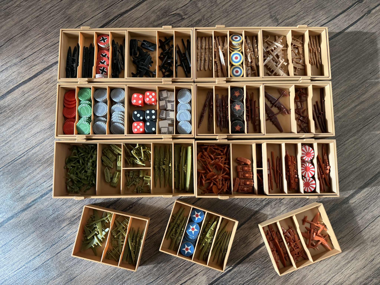 Axis and Allies 1942 2nd Ed. Ammo Crate Box Organizer - Etsy