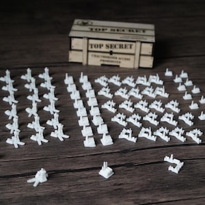 Speelstukken voor Axis and Allies Airfield Port Major and Minor Industrial Complex