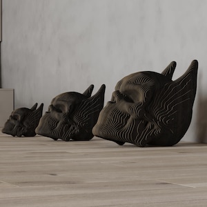 Large Skull Decor | Pop Art Sculpture & Modern Skull Statue | Gothic Sculpture Decor | Unique Home Art Piece