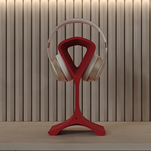 Graverad headsetstativ digital fil | Anpassad spelpresent (DXF, DWG, PDF)