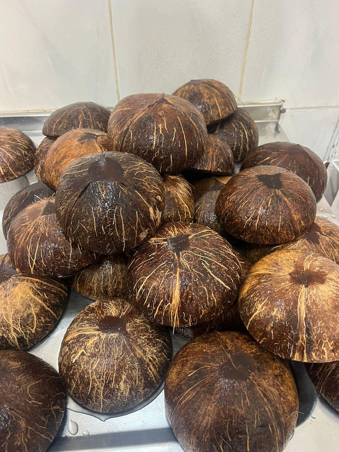 10 Semi-polished Coconut Shells - Etsy