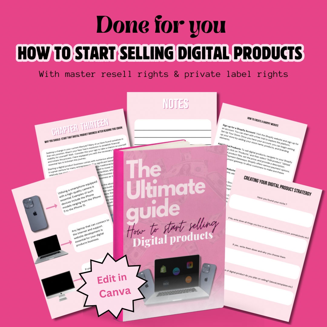 How to Start Selling Digital Products PLR Digital Products, PLR Ebook ...