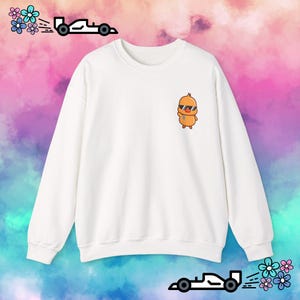 Pato O&#39;Ward Cute Duck IndyCar Unisex Heavy Blend™ Crewneck Sweatshirt
