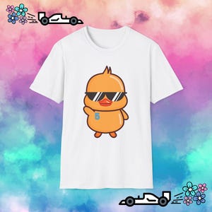 Pato O&#39;Ward IndyCar Cute Duck Unisex Softstyle T-Shirt