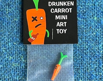 Drunken Carrot Mini Art toy