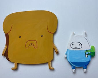 MR TOAST Adventure Time Wood Wall Sculptures