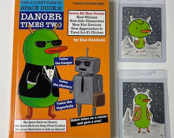 Adventures of Space Duck 2 Book by Dan Goodsell (limited)