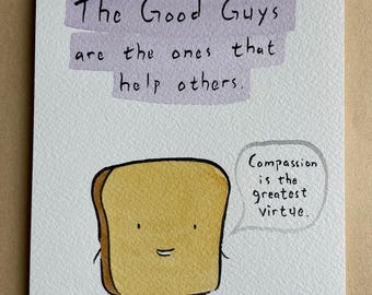The Good Guys MR TOAST framed original drawing
