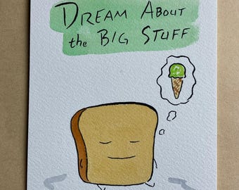 The Big Stuff MR TOAST framed original drawing