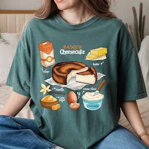 Rasque Cheesecake T-shirt,Recipe Cheesecake T-shirt, Cheesecake Lover T-shirt, Cheesecake Day T-shirt,Funny Foodie T-shirt,Food Recipe A0185