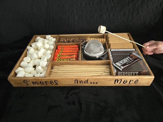 S'mores & Charcuterie Board with Burner