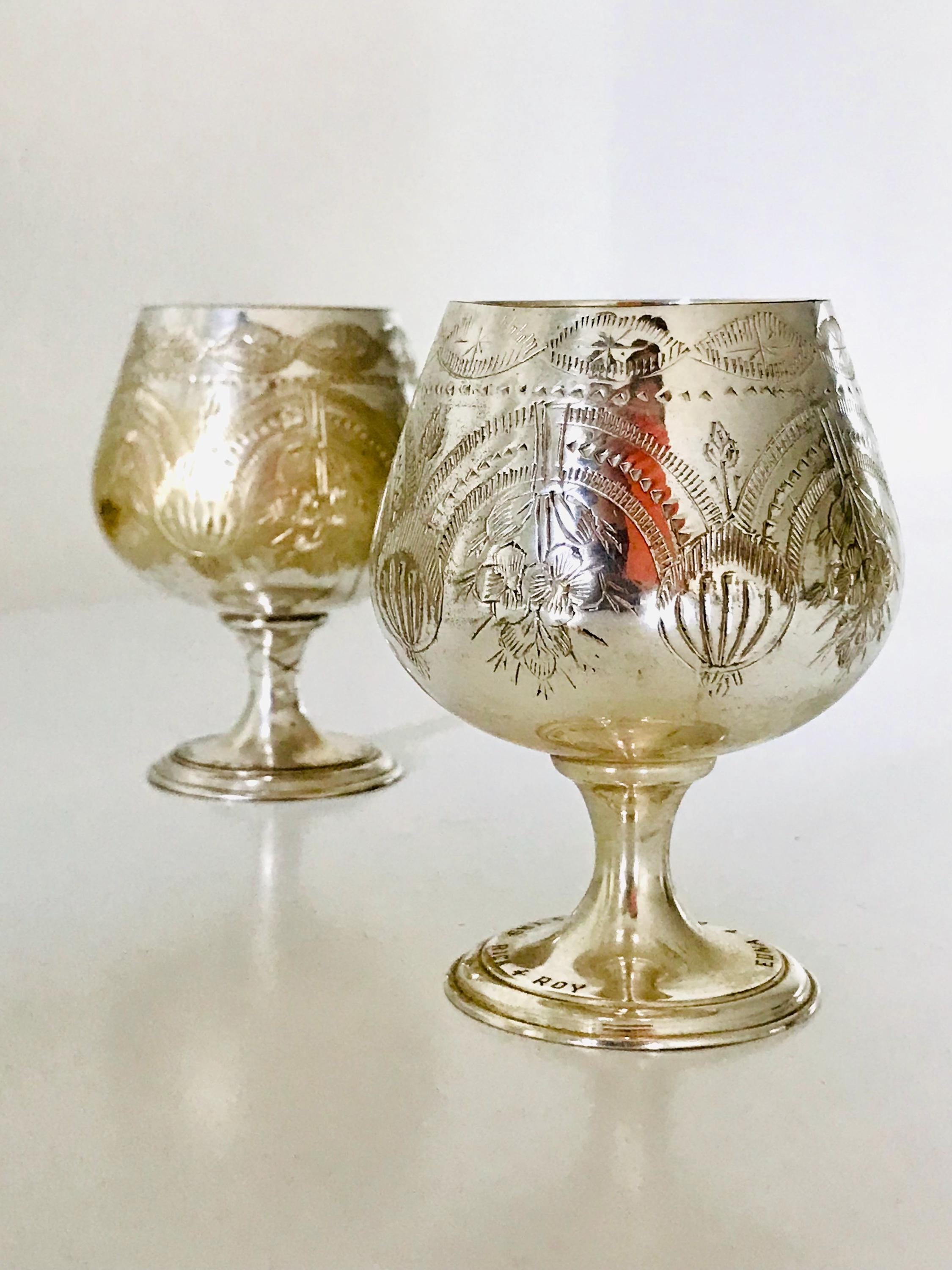 Copas de brandy antiguas - Etsy México, image size:2250x3000