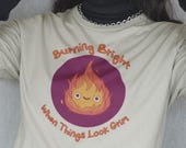 Calcifer T-shirt Howl' Moving Castle
