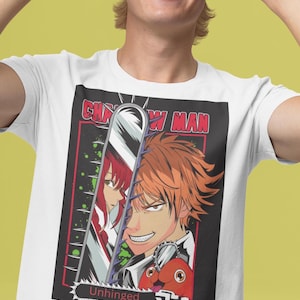 Chainsaw-Man T-Shirt | Anime Chainsaw Man T-Shirt | Geek T-Shirt Anime