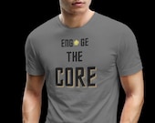 Engage the Core T-Shirt | Star Shirt | Workout Geek Shirt | Funny Gym Shirt | Gift for geeks | workout nerd | Gift for workout