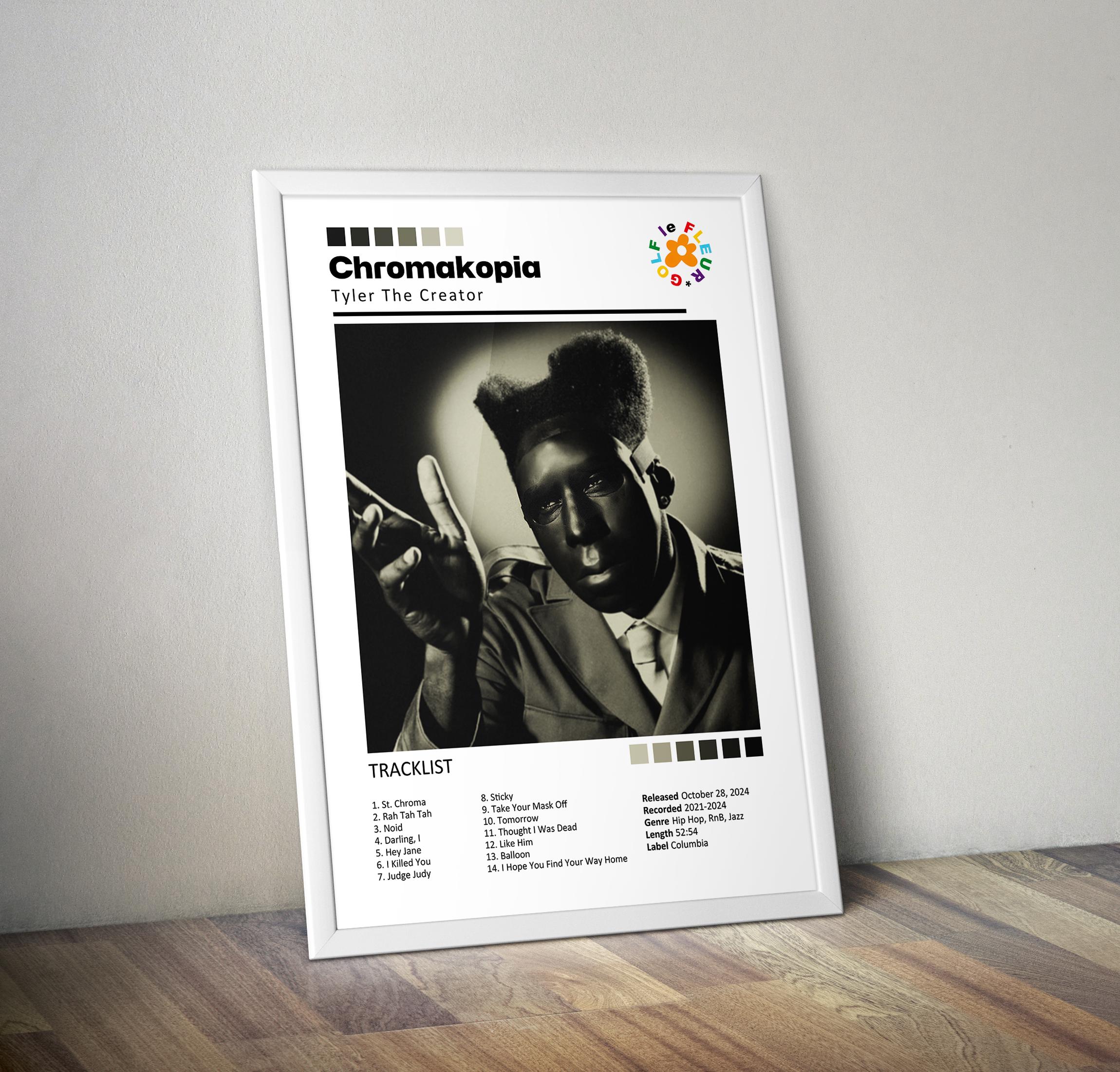 Tyler the creator chromakopia poster - Etsy 日本