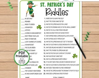 funny st patrick day riddles