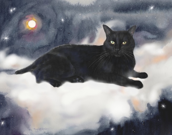 custom cat portrait, cat art, memorial portrait, digital pet painting, lifelike, from photo, realistic pet, hand painted, kitten art