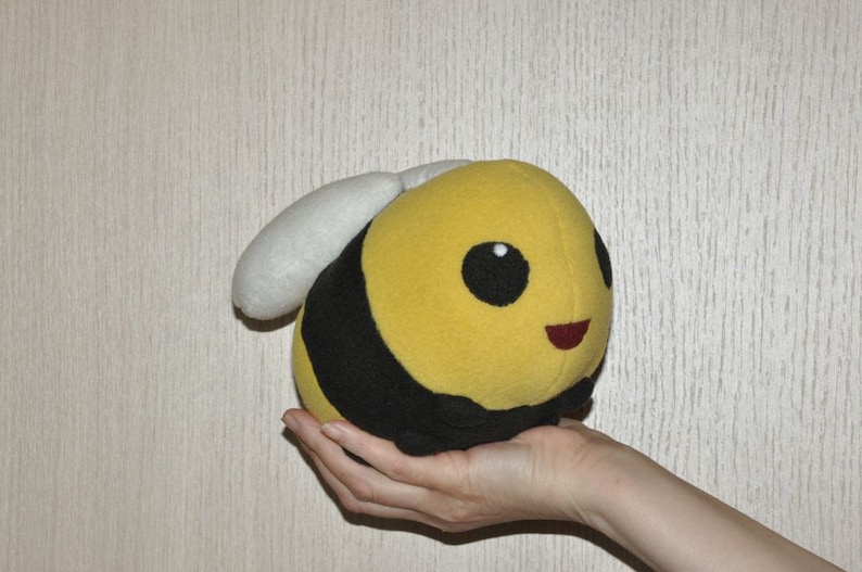 Big Bumble Bee Plush Made to Order - Etsy