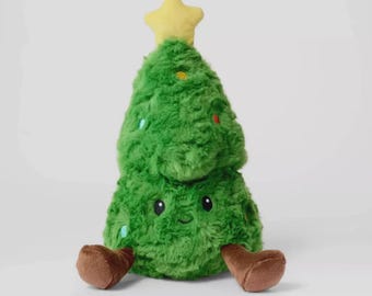Gigglescape Christmas Holiday Tree  9" Soft Plush Toy, Green, NEW with tags