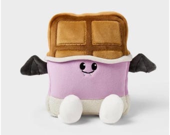 Gigglescape 2025 Halloween Chocolate Bar BAT Plush Toy New with tags