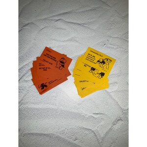 Monopolyspel Reservekaarten Chance Algemeen Fonds 32 stuks