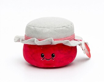 Gigglescape Red Strawberry with Hat Plush Toy New with Tags Giggle Scape