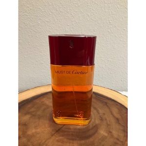 Must De Cartier by CARTIER 3.3 FL oz / 100 ML Eau De Toilette New Rare Vintage