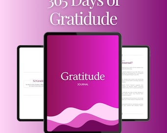 365 días de gratitud: diario de autocuidado, diario de sanación, diario de gratitud, diario de amor propio, diario de oración