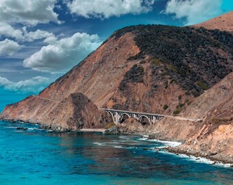 Famous California Bridge -  Canvas Art Print - Ready to hang