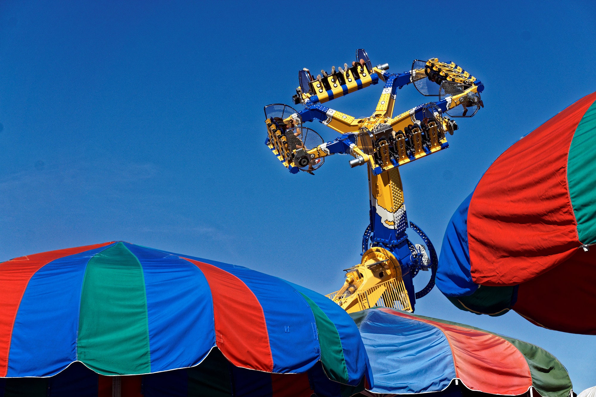 Carnival Ride 4 State Fair Carnival Thrill Rides Amusement Etsy