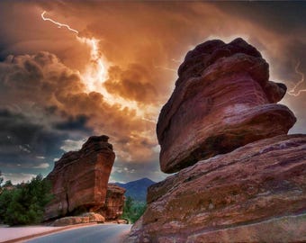Balancing Rock, Colorado Beauty, Colorado, photography, landscape, wall art, canvas art