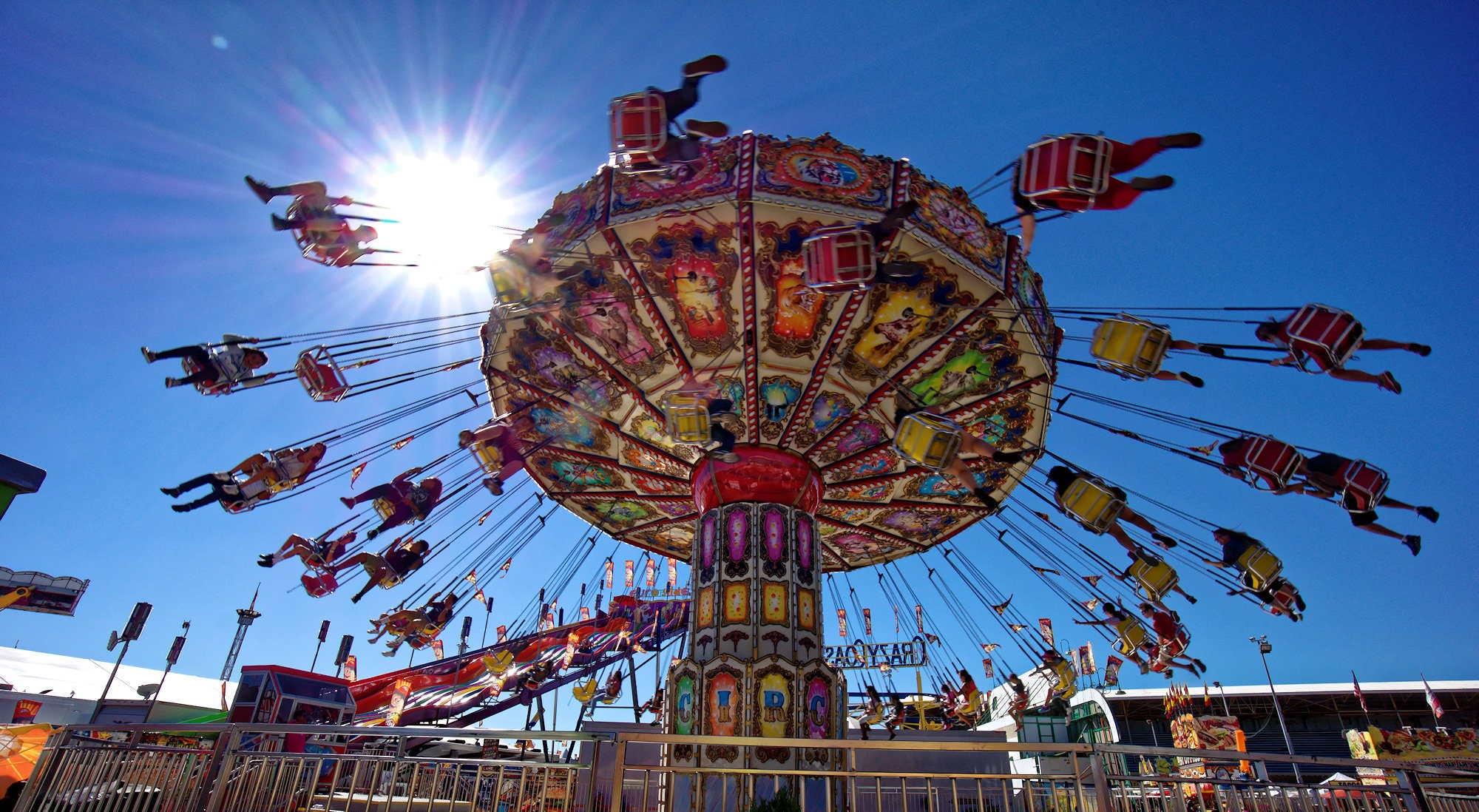 Carnival Ride 6, State Fair, Carnival, Thrill Rides, Amusement Park