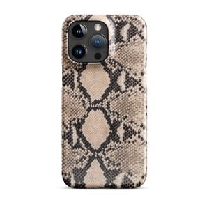 Y2K Snakeskin iPhone case, Animal Print