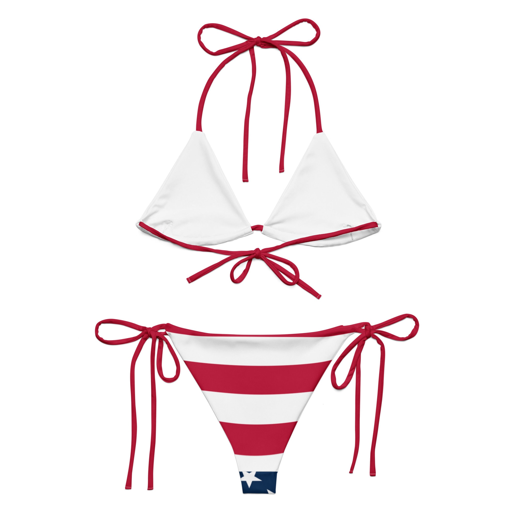USA American Bikini, Made in USA, 4th of July American Flag Bikini