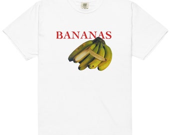 Bananas Graphic Tee, Fruit Shirt, Fruit Shirt, Fruit Shirt, Gift for Her, Vintage Unisex T-Shirt