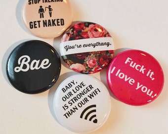 button pack - Let's Be Lovers