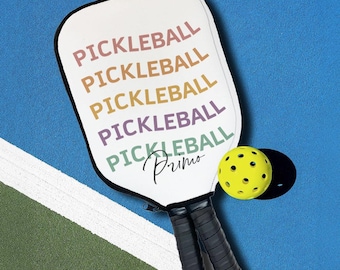 Personalized Pickleball Paddle Cover Gift Personalized Pickleball Cover Custom Pickleball Paddle Pickleball Christmas Gift