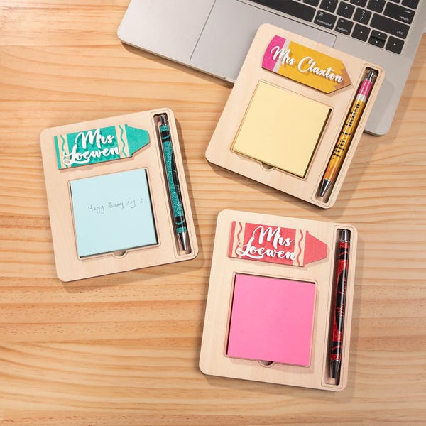 Custom post it note etsy