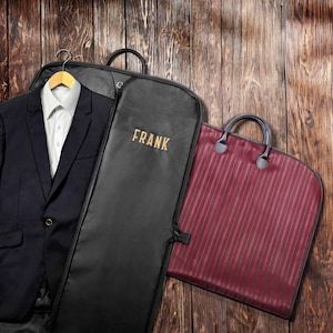 Sac de costume personnalisé avec nom personnalisé Sac de costume à monogramme