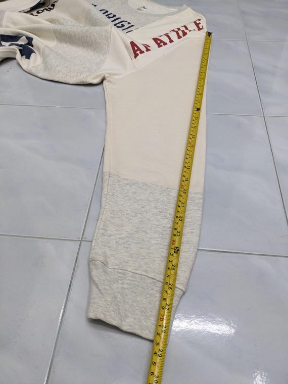 Vintage GAP Patchwork Graphic Deconstructed Color… - image 10