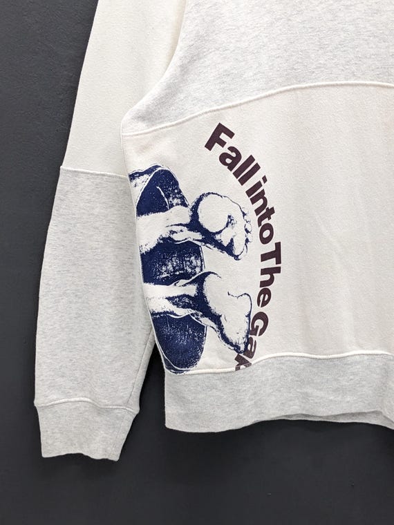 Vintage GAP Patchwork Graphic Deconstructed Color… - image 5