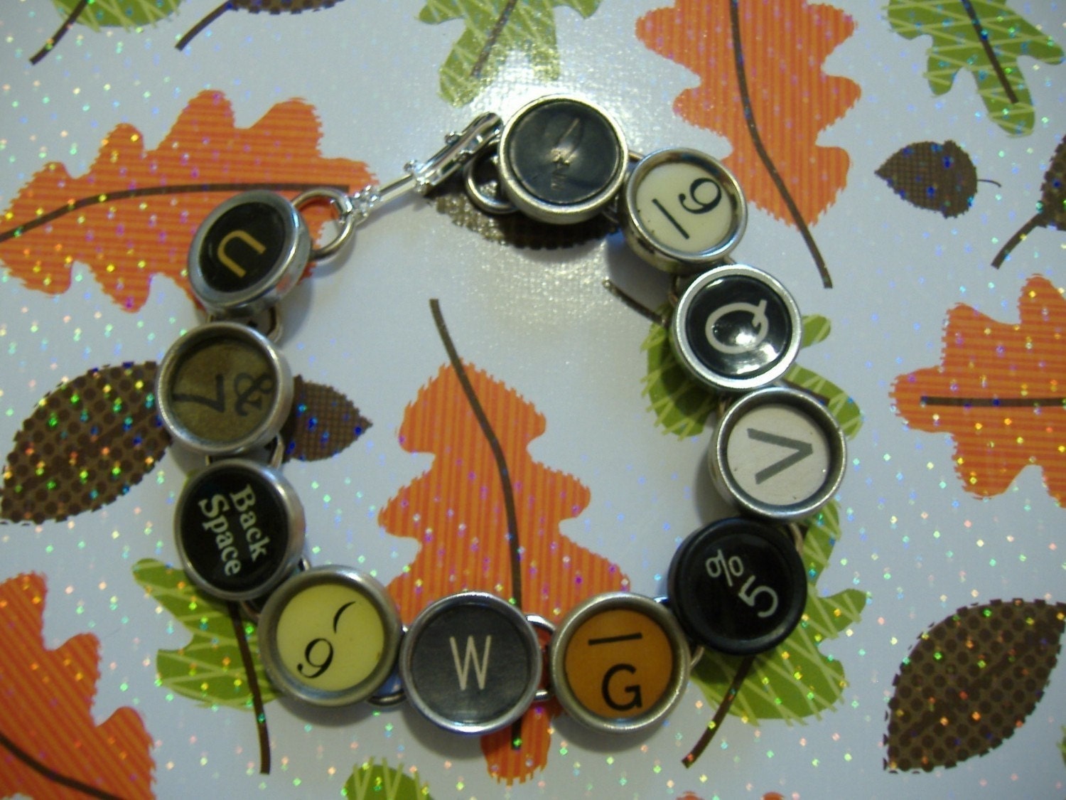 TYPEWRITER Key BRACELET New DESIGN 11 Typewriters One of A Etsy