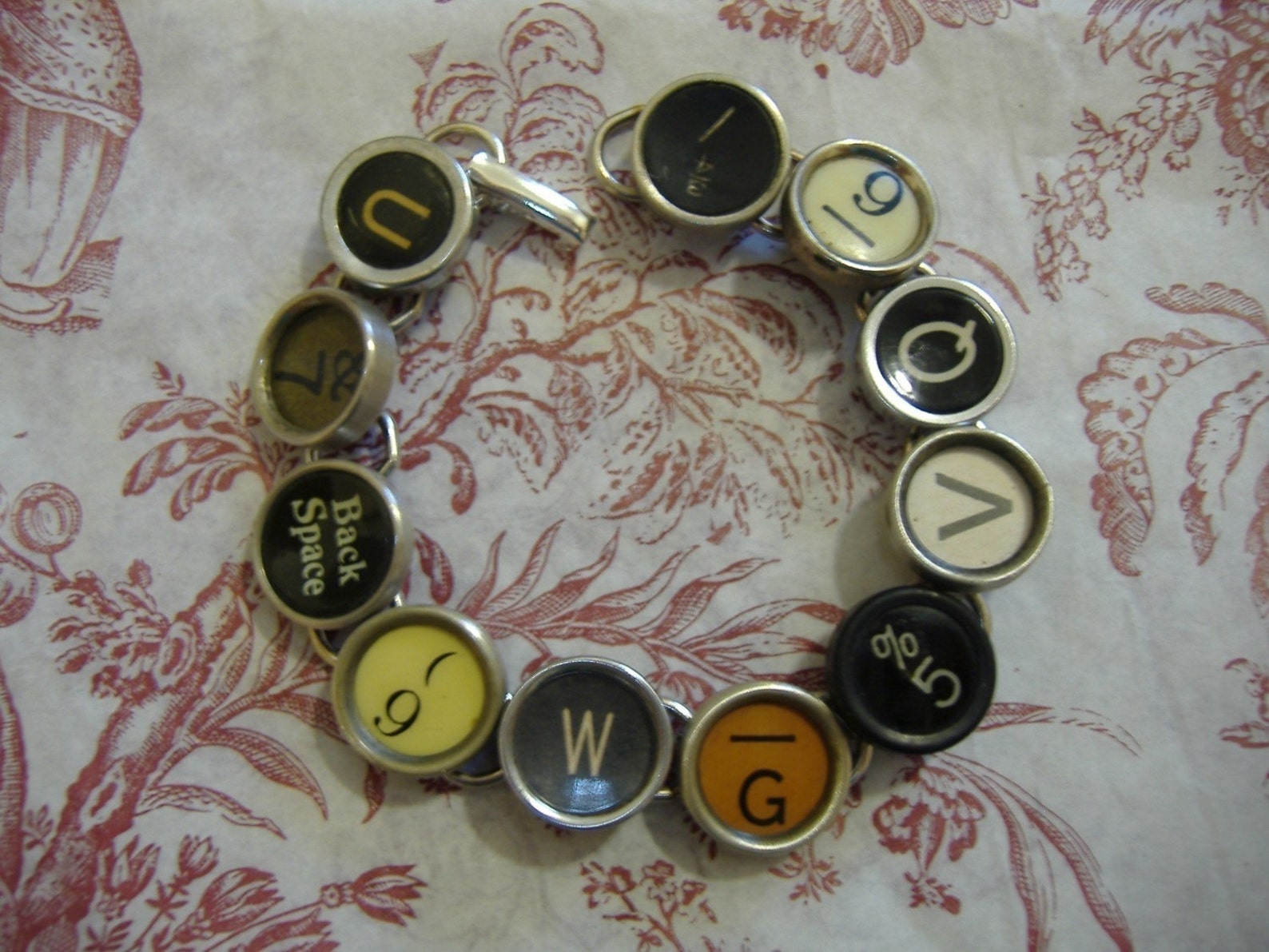 TYPEWRITER Key BRACELET New DESIGN 11 Typewriters One of A Etsy